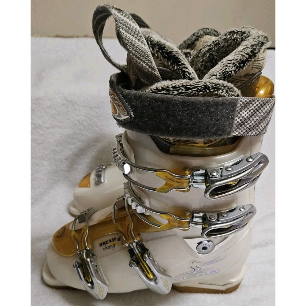 Head Dream 10 Thang Women Ski Boots White Gold 24.0 24.5 289mm